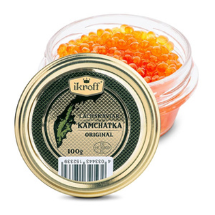 Picture of Red Caviar, Pink Salmon, "Kamchatka", Ikroff 100g