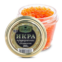 Изображение Икра, Лосось, Красная, Икрофф 200г