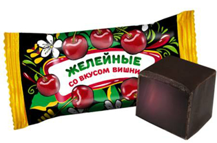 Picture of Jelly Candies with Cherry Flavour ± 250g