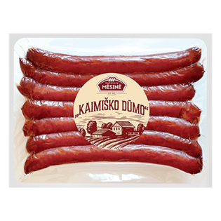 Picture of Mazeikiu Mesine - Hot Smoked Medziotoju Kaimisko Dumo Sausages 400g