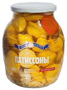 Picture of Teshchiny Recepty - Premium Pickled Pattypans 840g