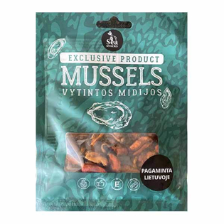 Picture of "SeaSnacks" D/R Mussel meat, 30 g