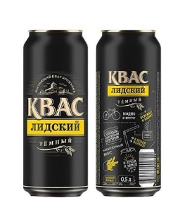 Изображение Квас Лидский Темный 0,5L