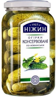 Picture of Nezhin - Marinated Cucumbers Nezhin Style 920g