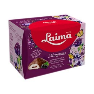 Picture of Laima Maigums Glazed Marsmallows with Riga Black Balsam Currant Filling 185g