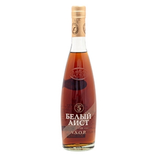 Изображение Бренди "Белый Аист" 40% Alc. 0.5L