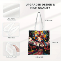 Picture of Ukrainian Dance Pattern Tote Bag