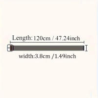 Picture of Men'S & Women'S Casual Canvas Belt with Alloy Buckle