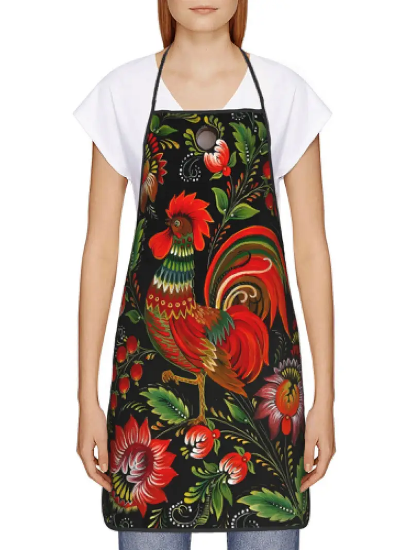 Picture of Russian Print Apron - 1pcs