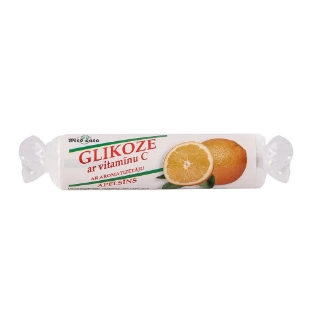 Picture of Glucose Orange Flavour  Tablets 30g