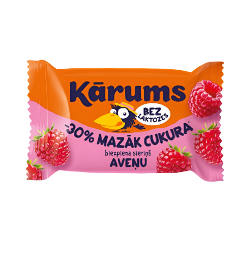 Picture of KARUMS CURD SNACK RASPBERRY TASTE 40G