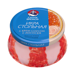 Picture of Red Caviar ''Stolnaya'' Imitation with Smoked Salmon Sauce 220g