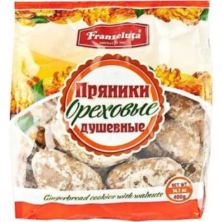 Изображение Пряники с грецкими орехами 400г