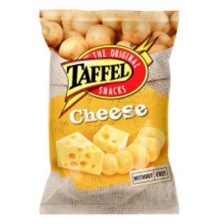 Picture of Crisps With Cheese Flavour, Taffel 130g