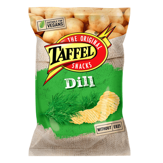 Изображение Taffel - Чипсы Укроп 130г