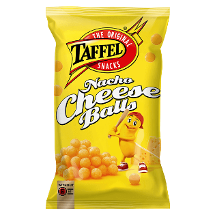 Изображение Taffel - Сырные шарики Начо 165 г