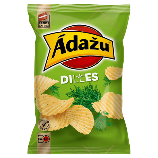 Picture of Crisps With Dill Flavour "Dilles", Adazu 130g