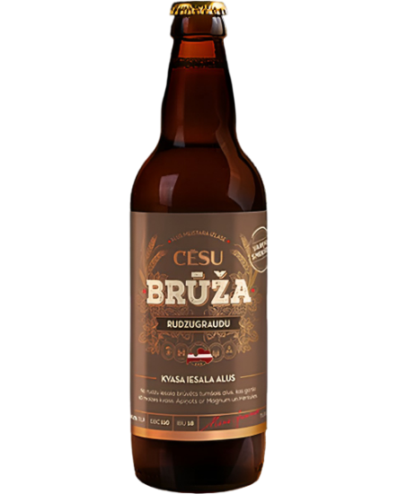 Picture of Beer ''Bruza Rudzugraudu" Cesu 4.2% Alc. 0.5L