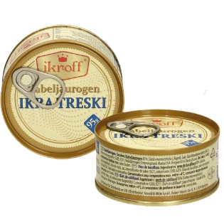 Изображение Икра трески, банка, Ikroff 95г