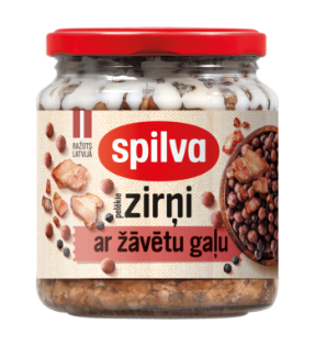Picture of Grey Peas With Smoked Meat, Spilva 580ml