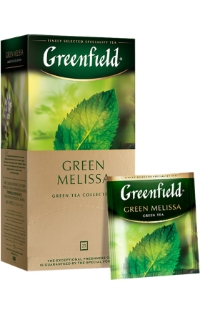 Picture of Greenfield Green Tea Melissa (25 sachets x 2g)