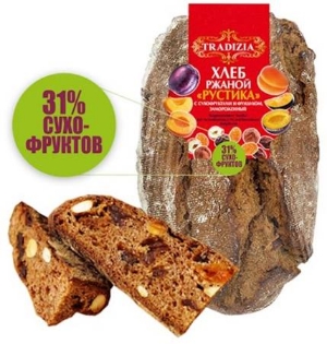 Picture of Rustic Bread With Fruits And Nuts 500g