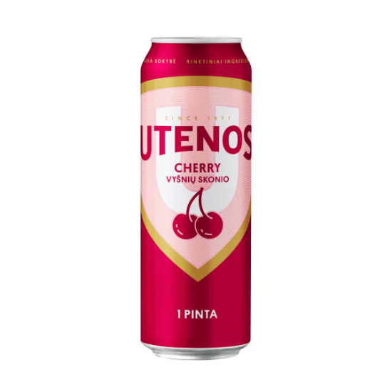 Picture of UTENOS KRIEK (CHERRY) BEER 0.568L, 4.6%