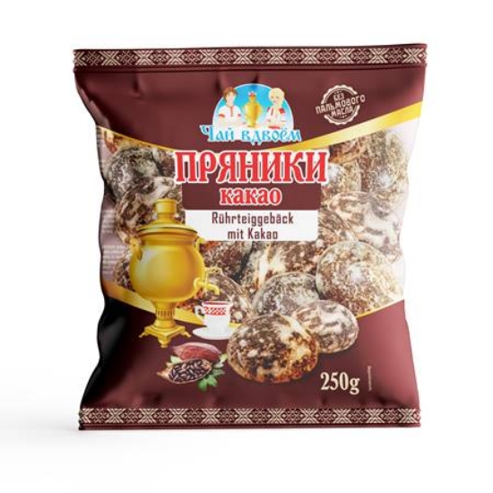 Изображение Чай вдвоём Пряники с какао 250г