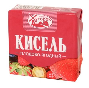 Изображение Бабушкин хуторок Кисель плодово-ягодный вкус 180g