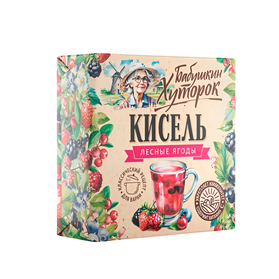 Picture of Grandma's Farm Kissel Forest Berry 180g