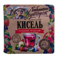 Изображение Бабушкин хуторок Кисель плодово-ягодный вкус 180g