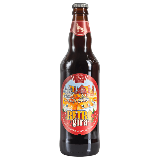 Picture of Retro Kvass with Cranberry Juice 0.5l