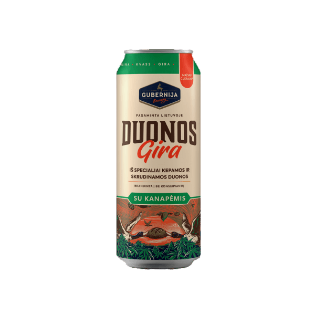 Picture of Gubernija - Bread Kvass Dark Rye with Hemp Can 500ml