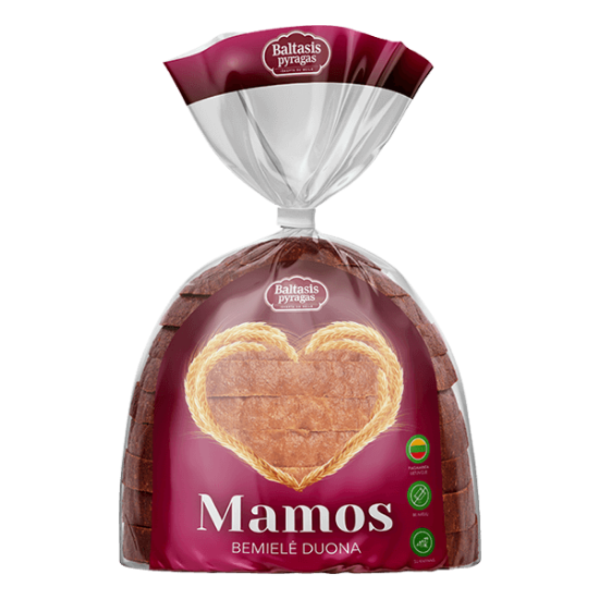 Picture of Baltasis Pyragas - Mamos Light Yeast Free Bread 500g