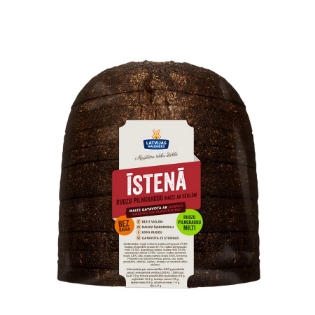 Picture of LATVIJAS MAIZNIEKS - Real rye bread Istena with seeds, without Yeast 730g