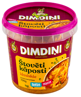 Picture of Cabbage, Stew Sauerkraut "Stoveti", Dimdini 0.7kg