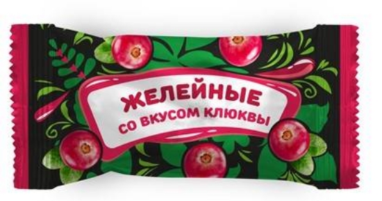 Picture of Jelly Candies with Cranberry Flavour ± 250g