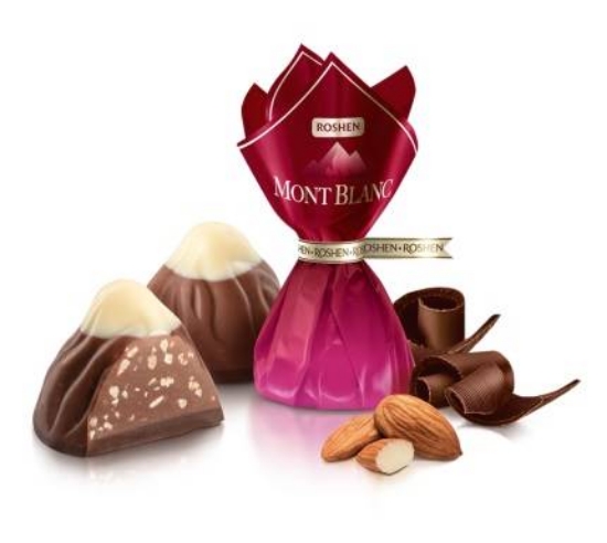 Picture of Mont Blanc with Crushed Almonds 200g