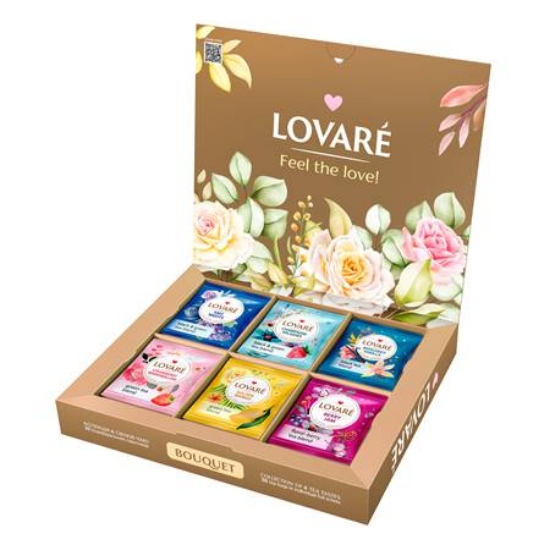 Изображение Lovare Набор Золотой букет 6 вкусов*5*2г