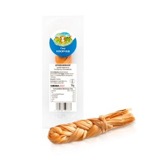 Picture of Native Village Cheese  Braided Smoked 70g - copy