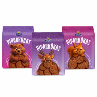 Изображение LATVIJAS MAIZNIEKS - Печенье имбирное 600г (1шт)