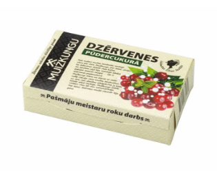 Picture of MUIZKUNGU Cranberries in Powdered Sugar 85g