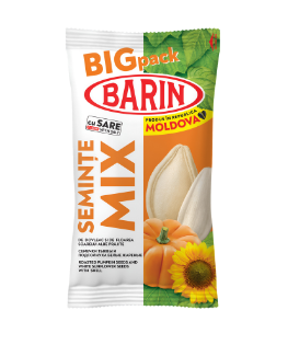 Изображение Смесь жареных и соленых тыквенных семечек и белых подсолнечных семечек 150г