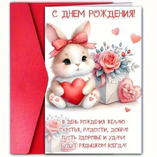 Изображение Дизайнерская открытка - 1pcs