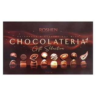 Picture of Chocolate Assortment "Chocolateria", Roshen 194g