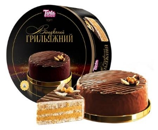 Picture of Tarta Airy Nut Cake with Grillage, 450g
