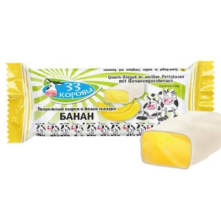 Picture of 33 Cows Cheese Curds  glazed banana 40g