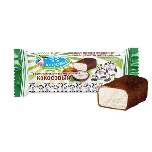 Picture of 33 Cows Cheese Curds  Glazed Coconut 40g