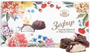 Изображение КФК Зефир в глазури со вкусом ванили 180г