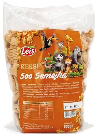 Picture of Biscuits Zoo 500g